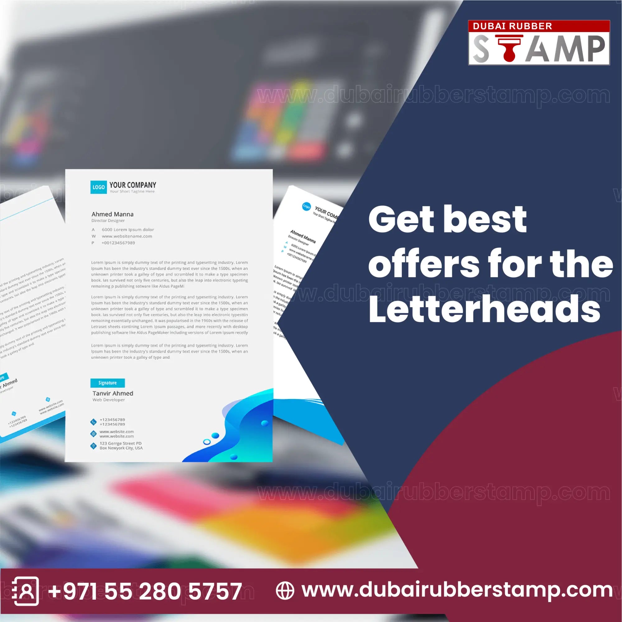 Letterhead Printing In Dubai