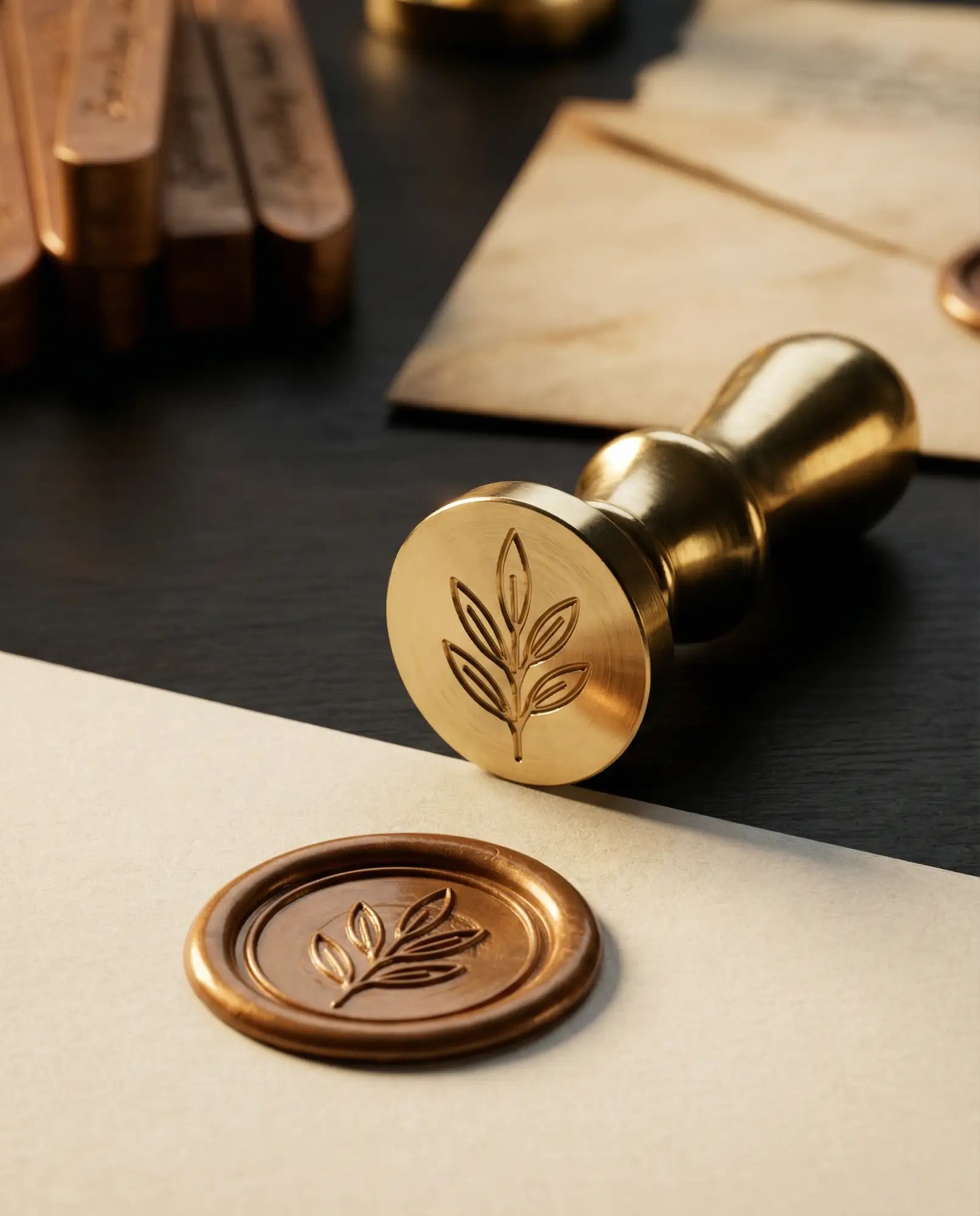 Wax Seal Stamp Materials & Design Options
