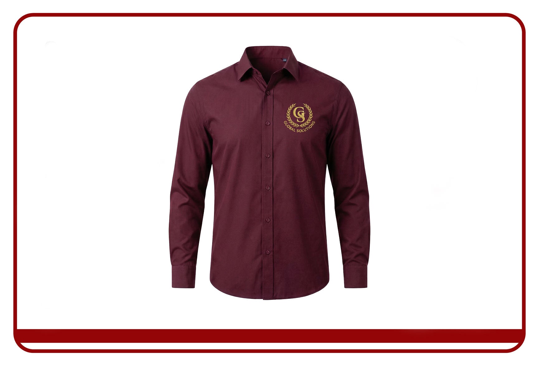 Long Sleeve Embroidered Print