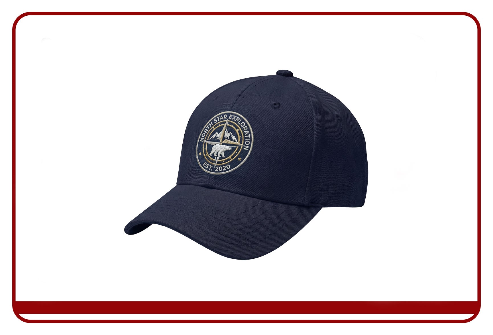 Embroidered Cap Print