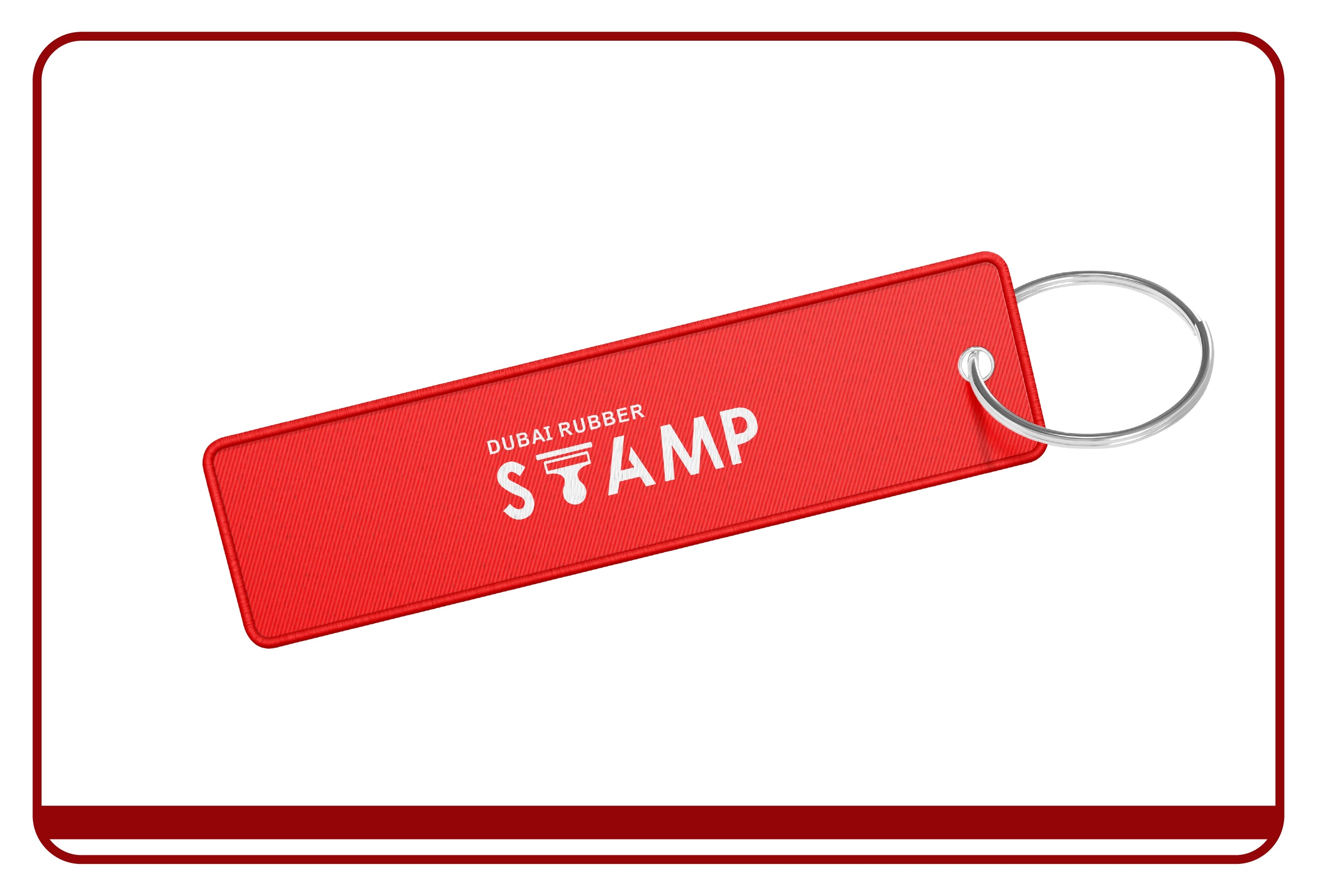 Embroidered Keychain