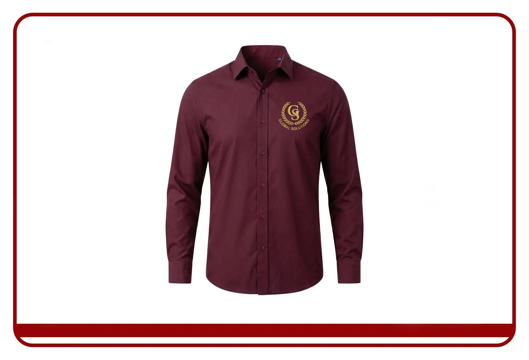 Long Sleeve Embroidered Print