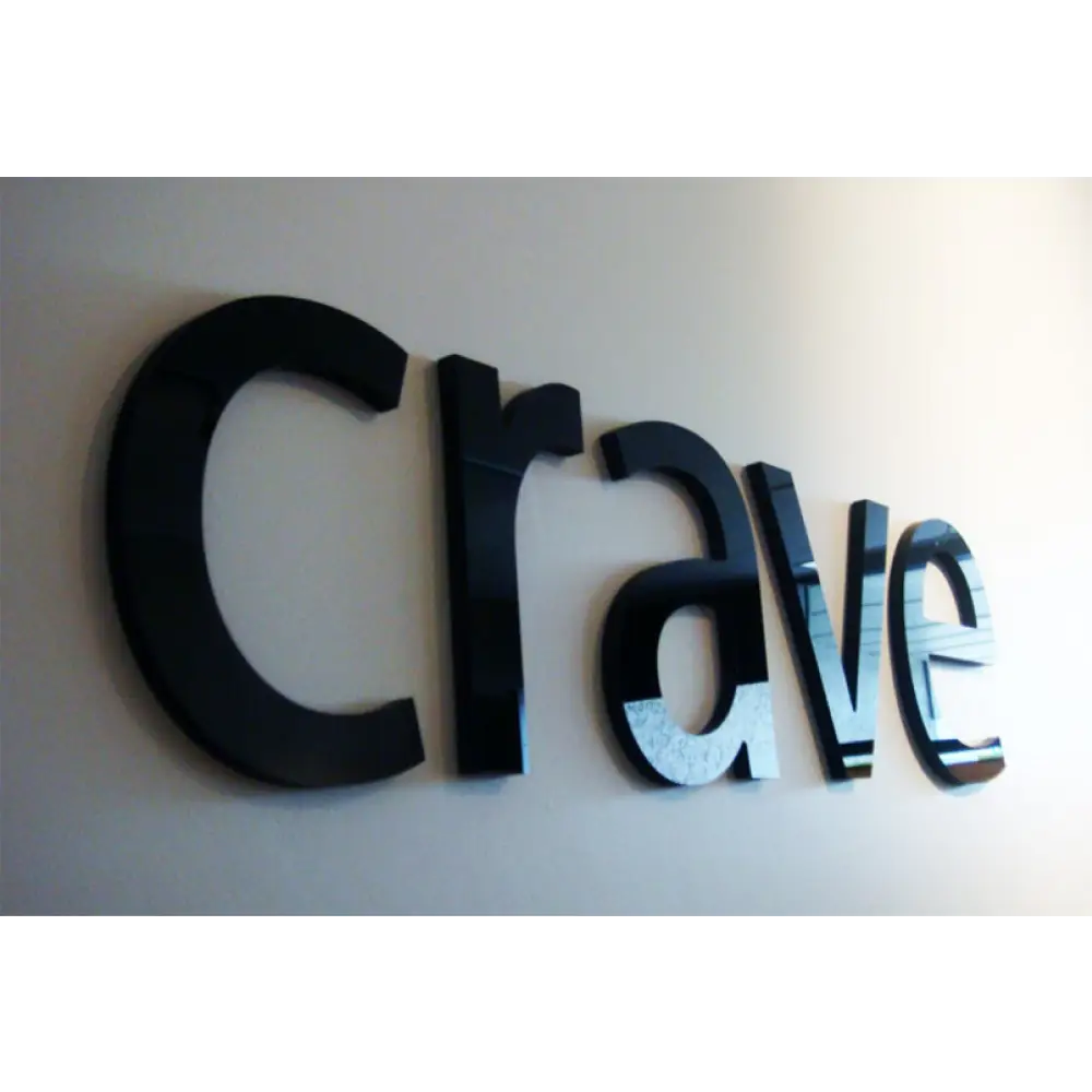 Acrylic name letters
