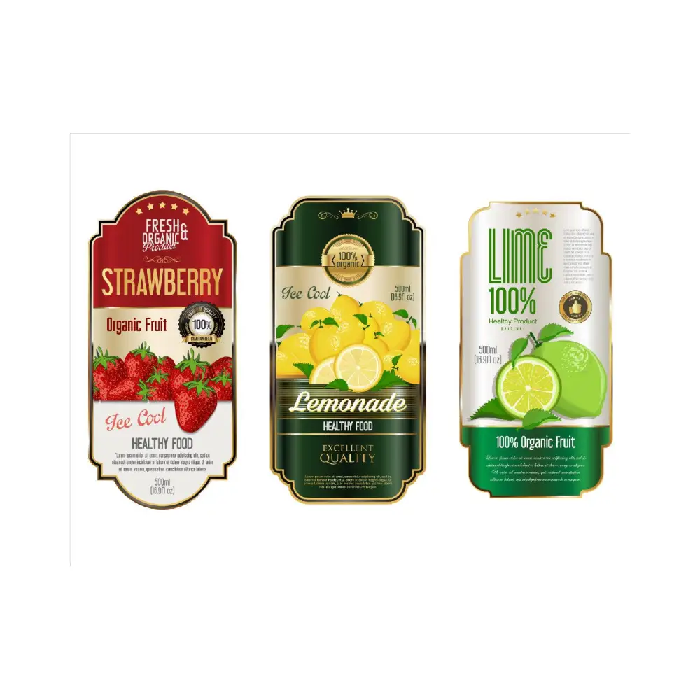 Bottle Label Sticker