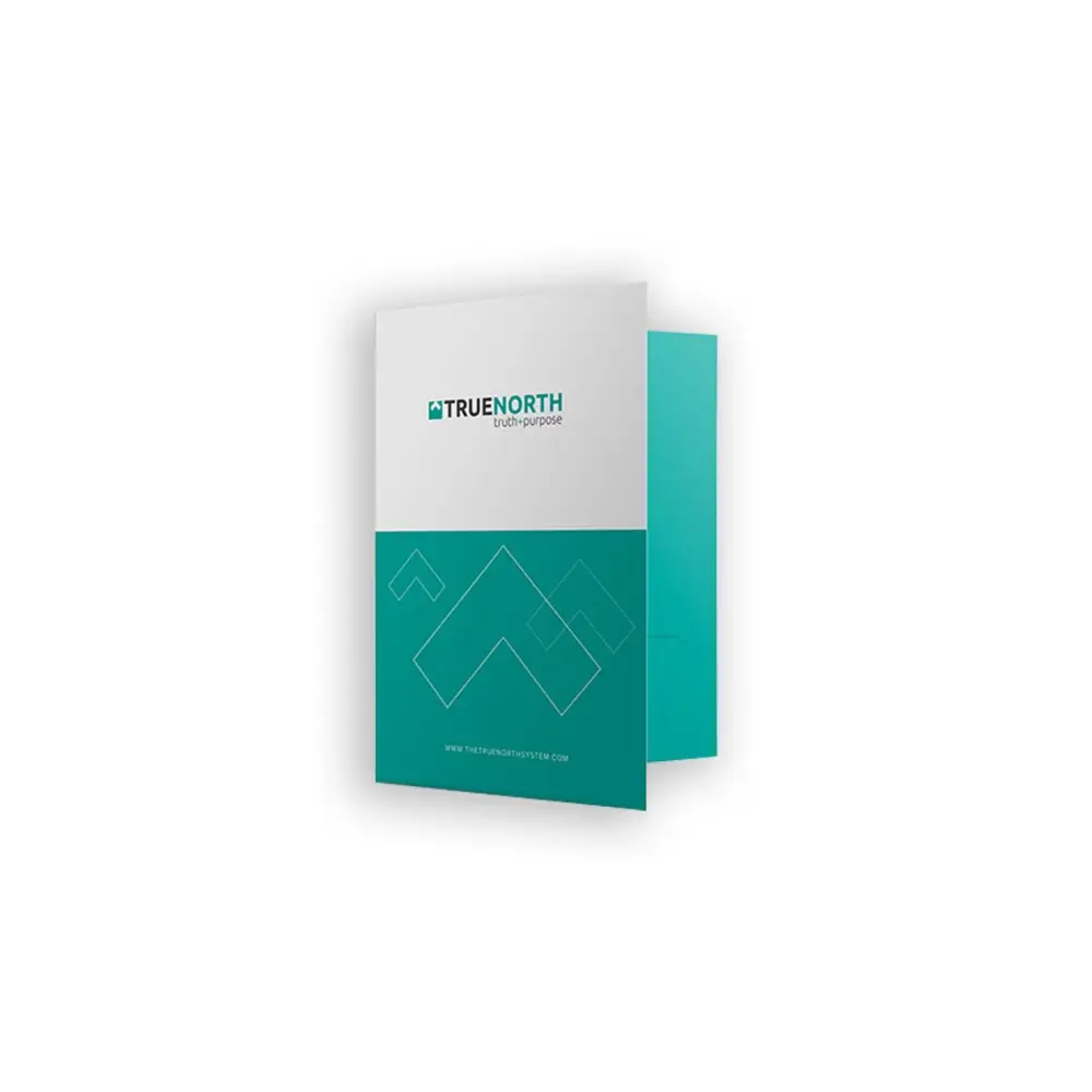 Branded folder printing