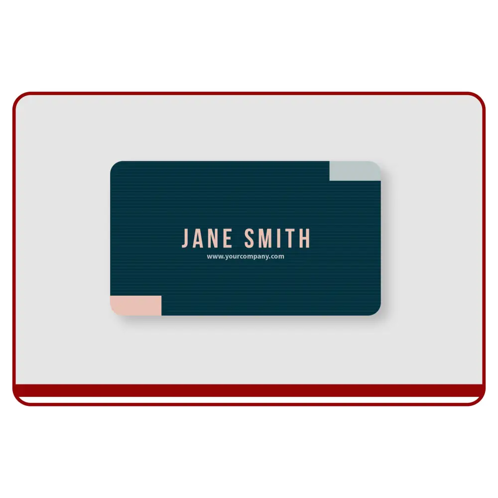 Business Card Rounded Corners