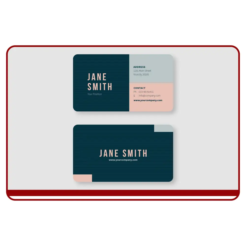 Business Card Rounded Corners