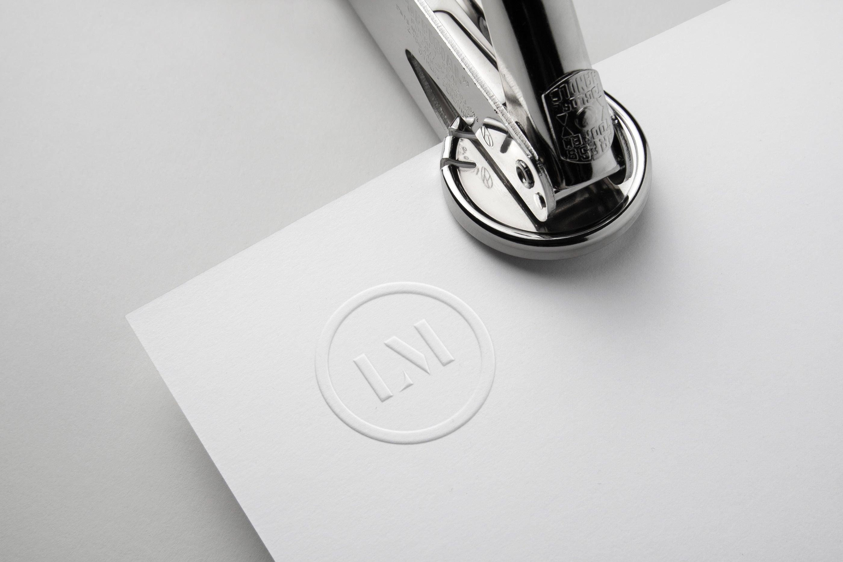 Custom Embossing Stamp Logo