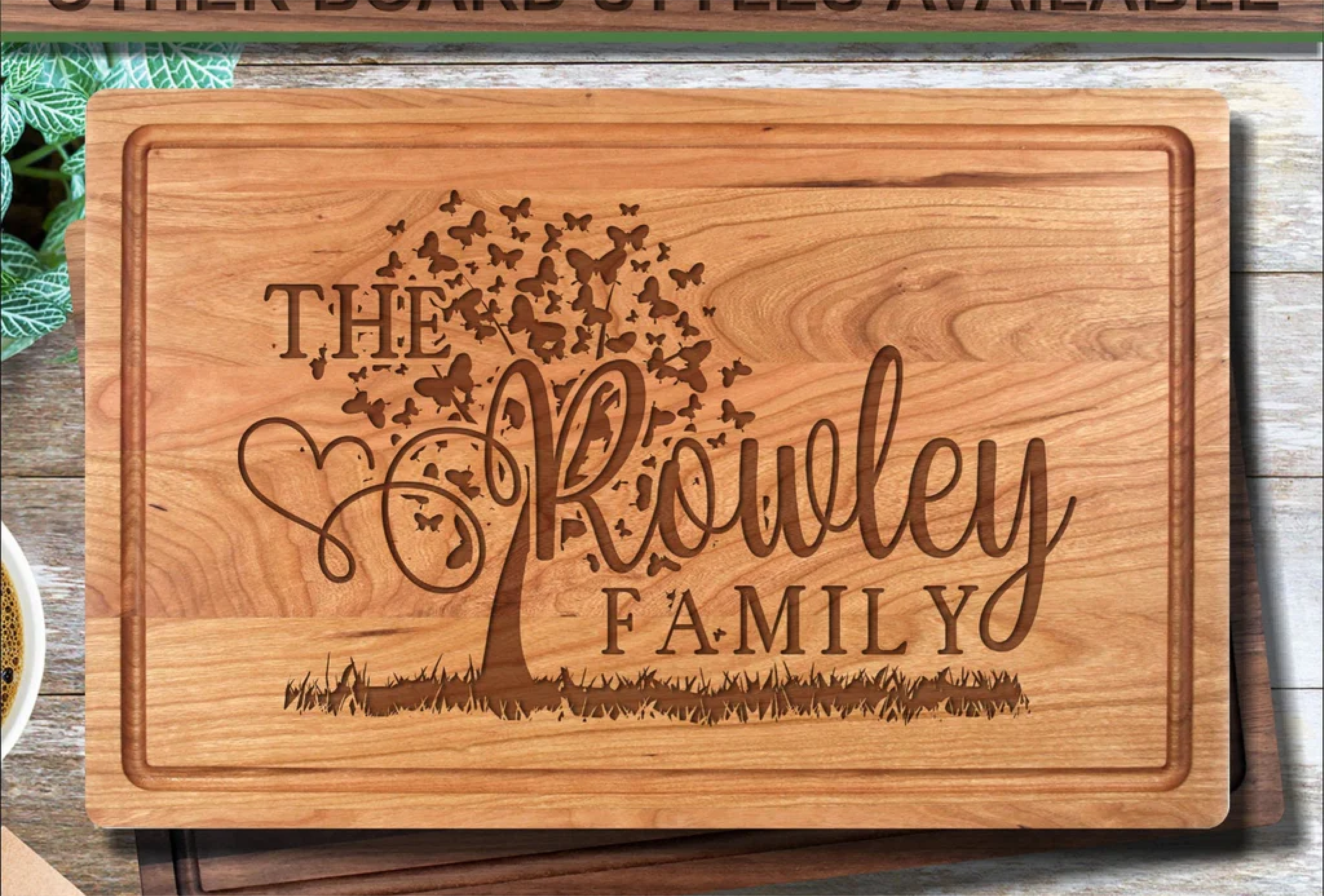 Custom Wooden Name plate