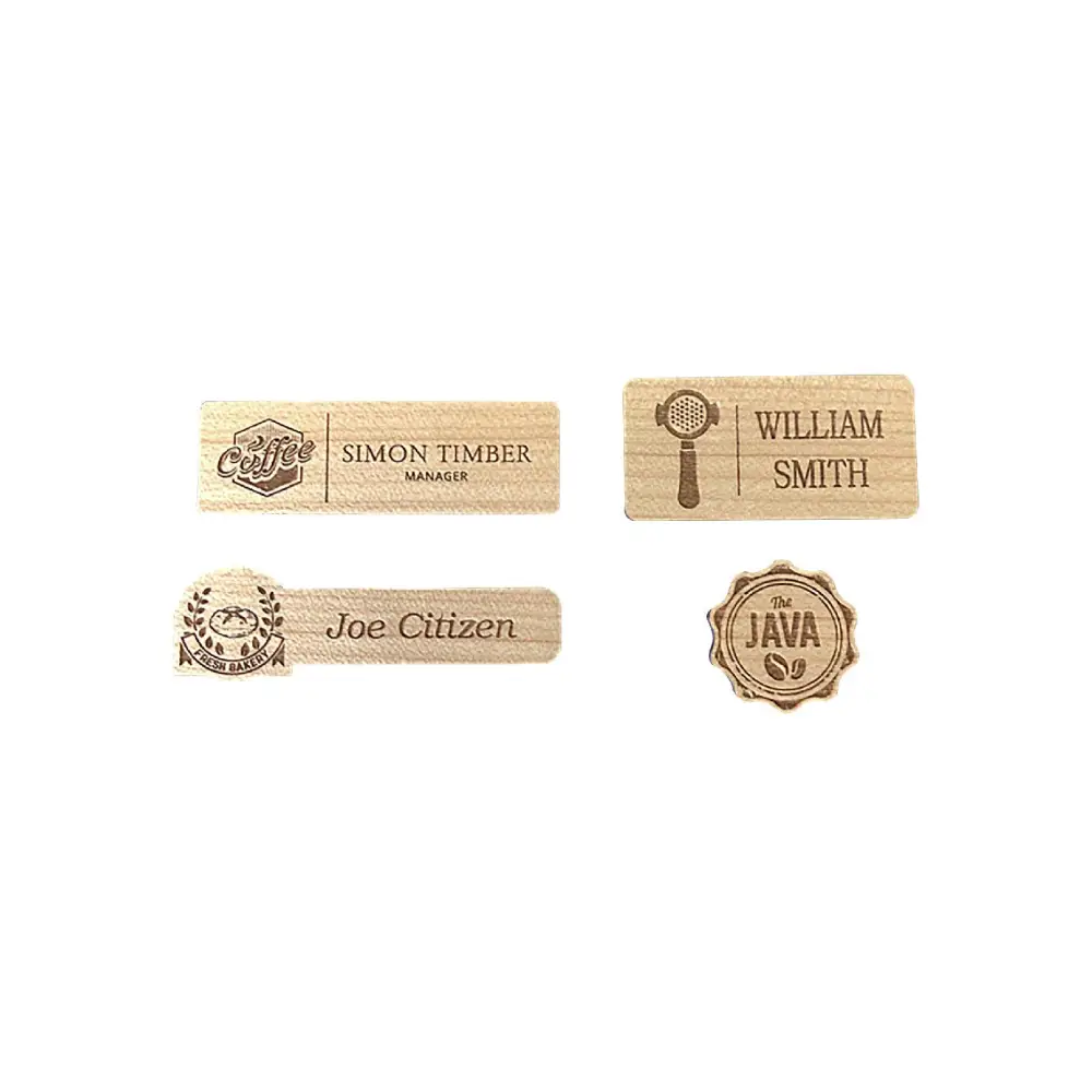 Different Shaped Wooden Signages