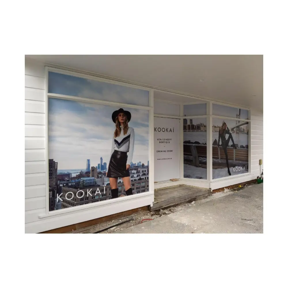 Full Window Sticker Branding