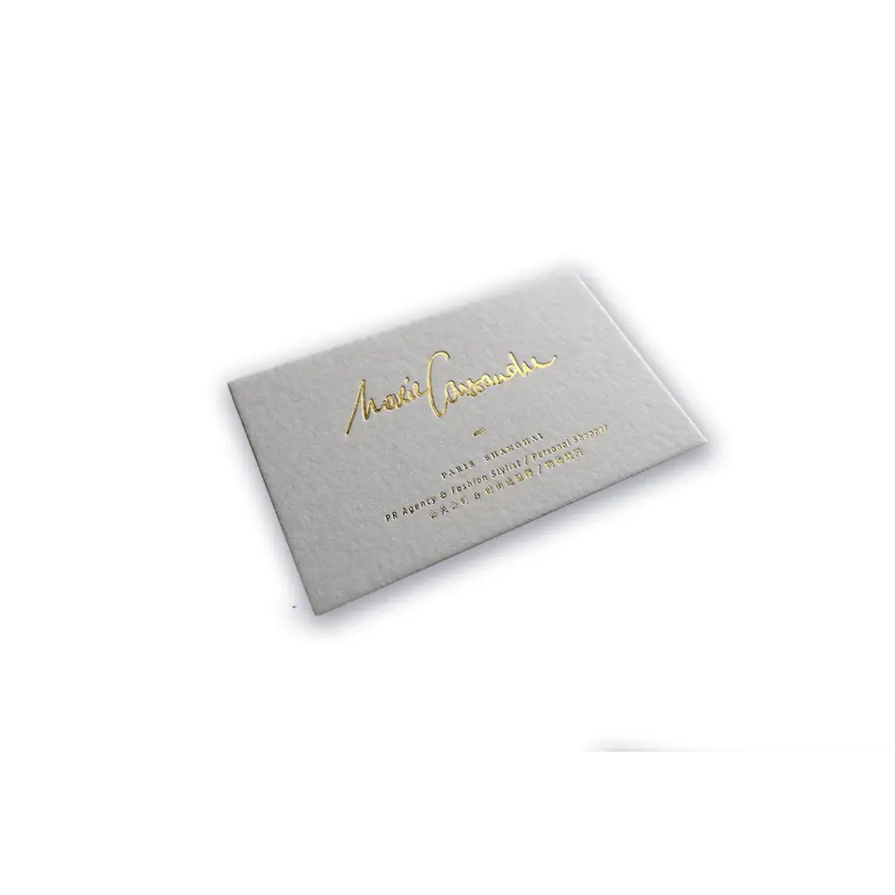 Gold Foil Business Card