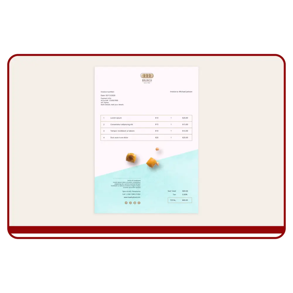 Product packaging with a QR code on a white background