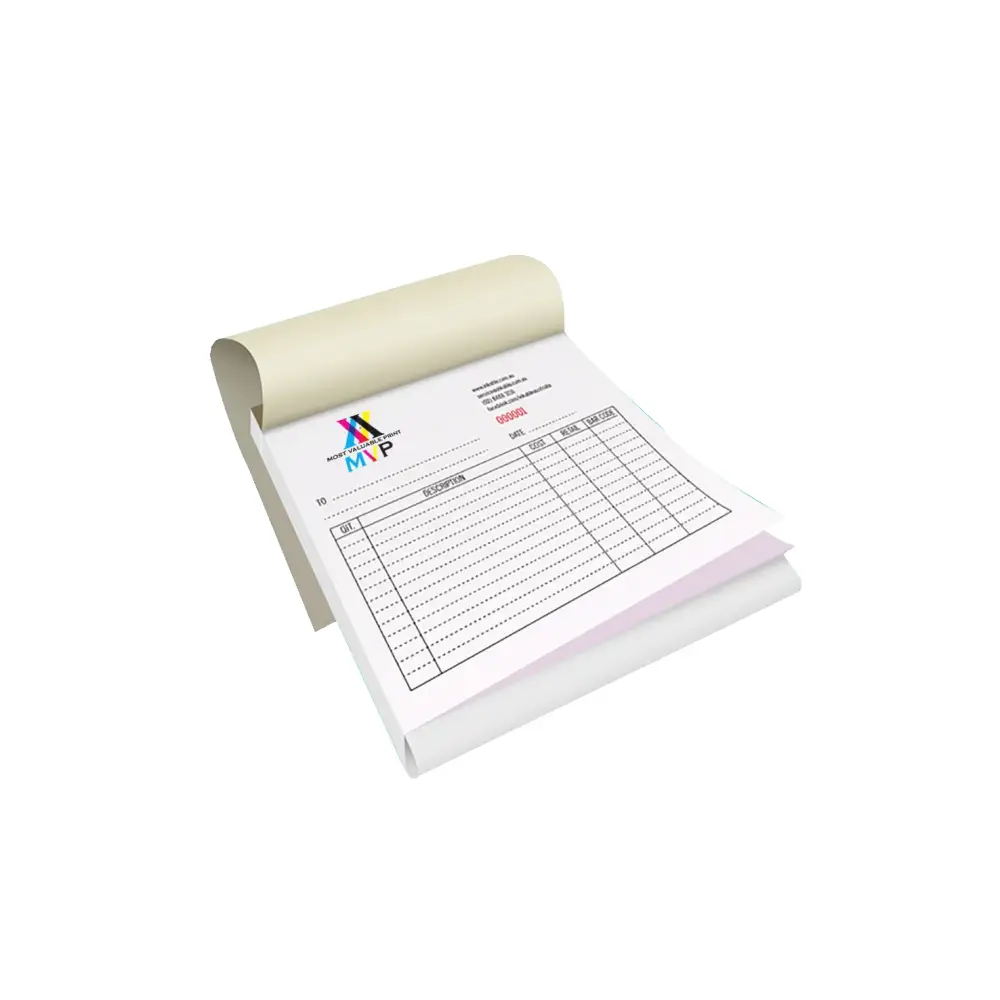 Bill Book Printing in Dubai 