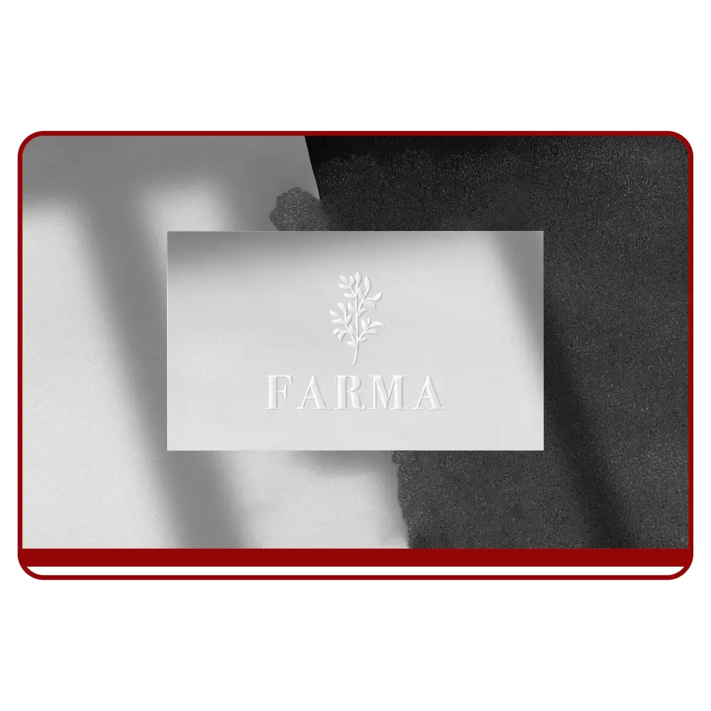 Letterpress Business Card