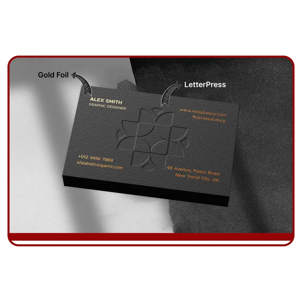 Letterpress Business Card