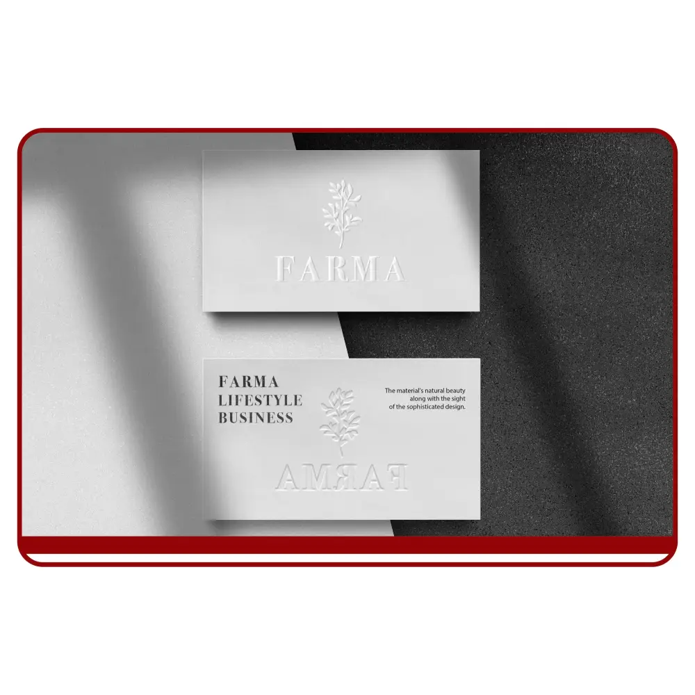 Letterpress Business Card