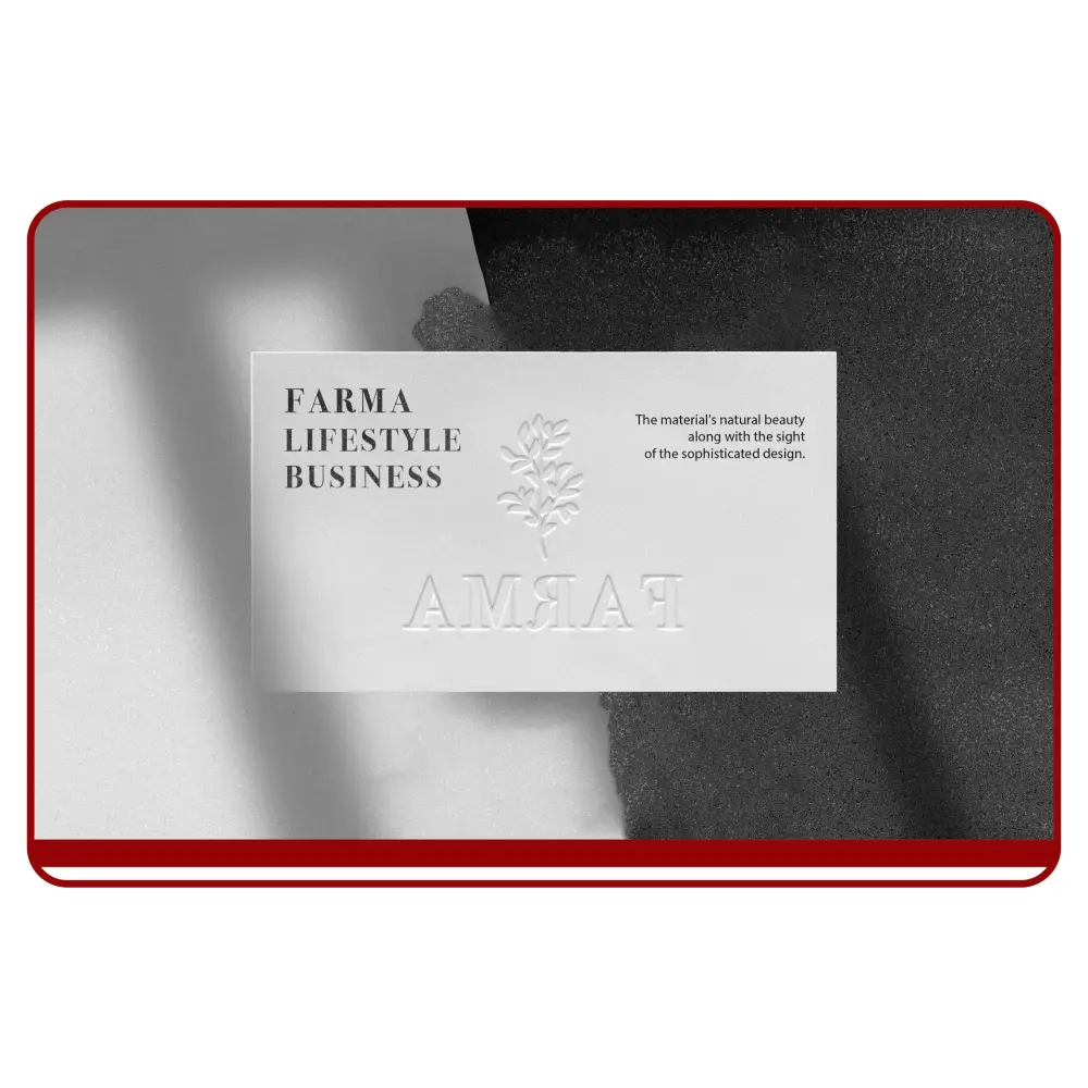 Letterpress Business Card