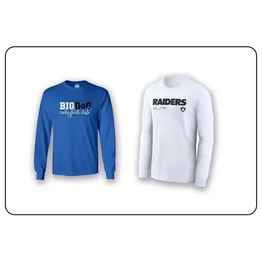 Long Sleeve Embroidered Print - T-shirt