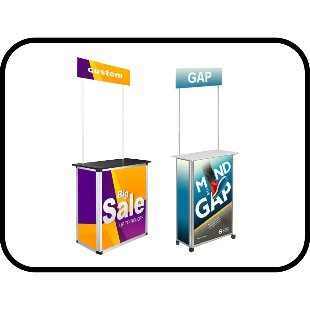 Marketing Display Tables
