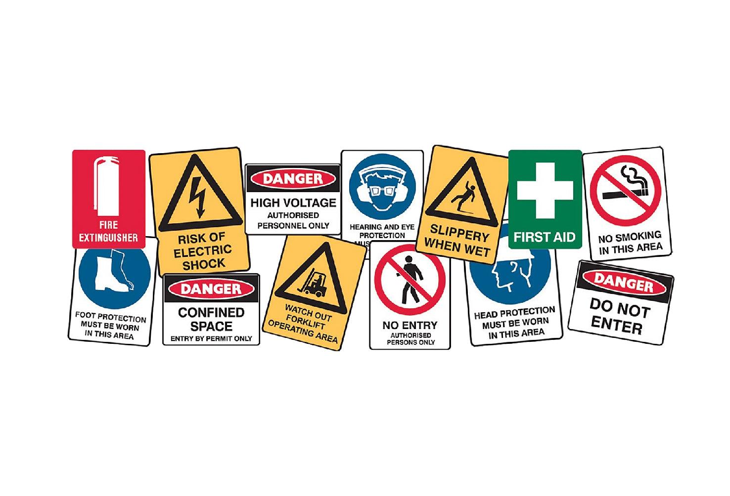 Mini Safety Signage