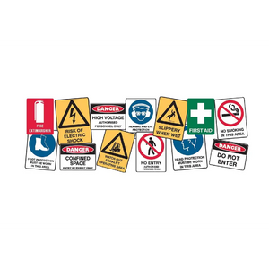 Mini Safety Signage - Dubai Rubber Stamp