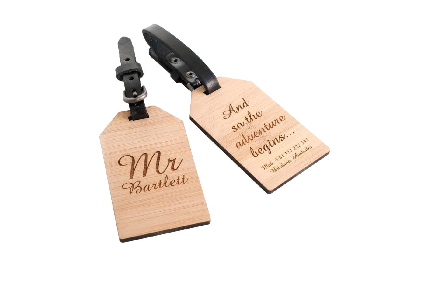 Mini wooden Engraved Signage