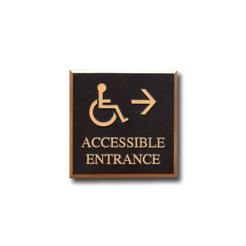 Office wayfinding signage