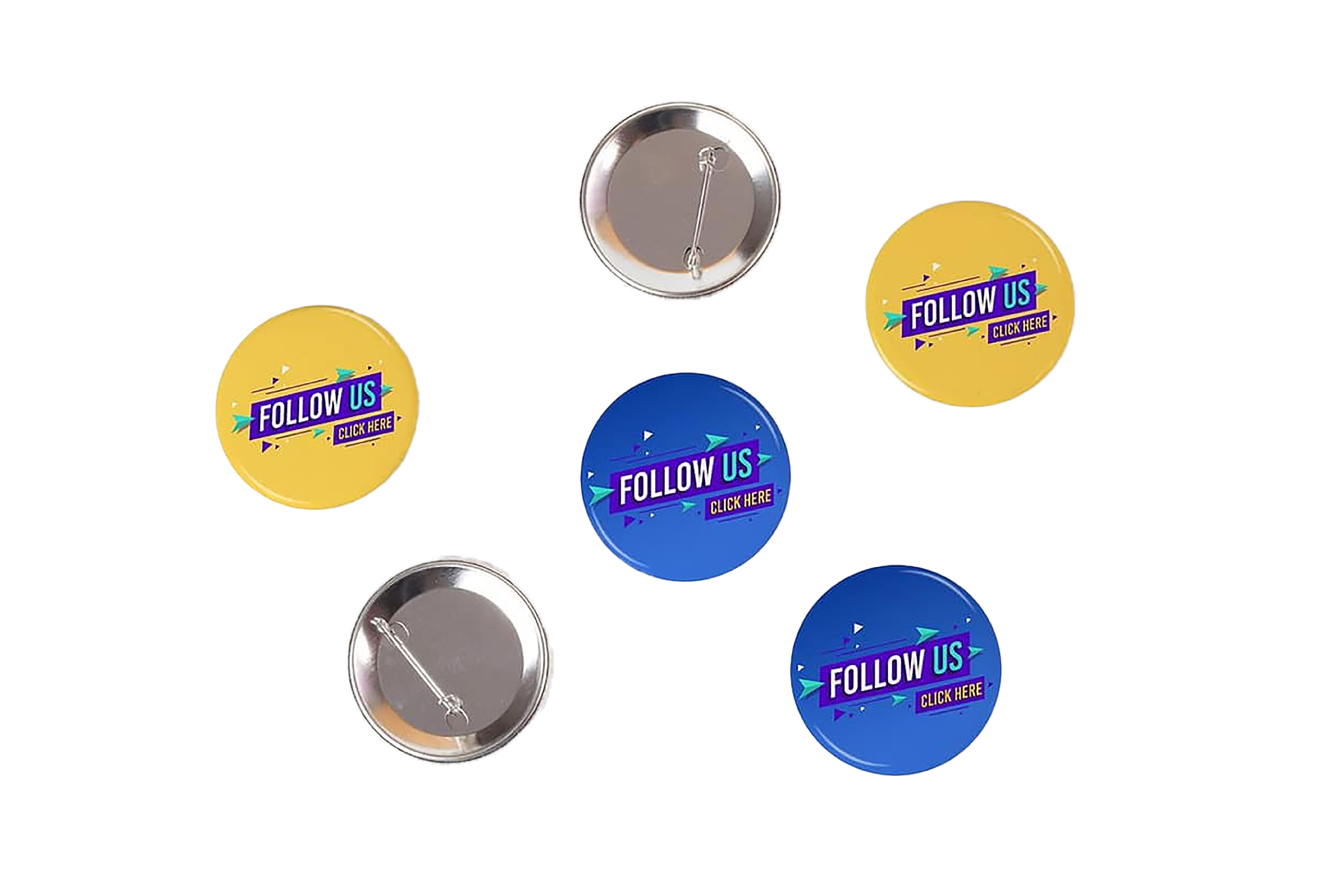 Personalized button pins