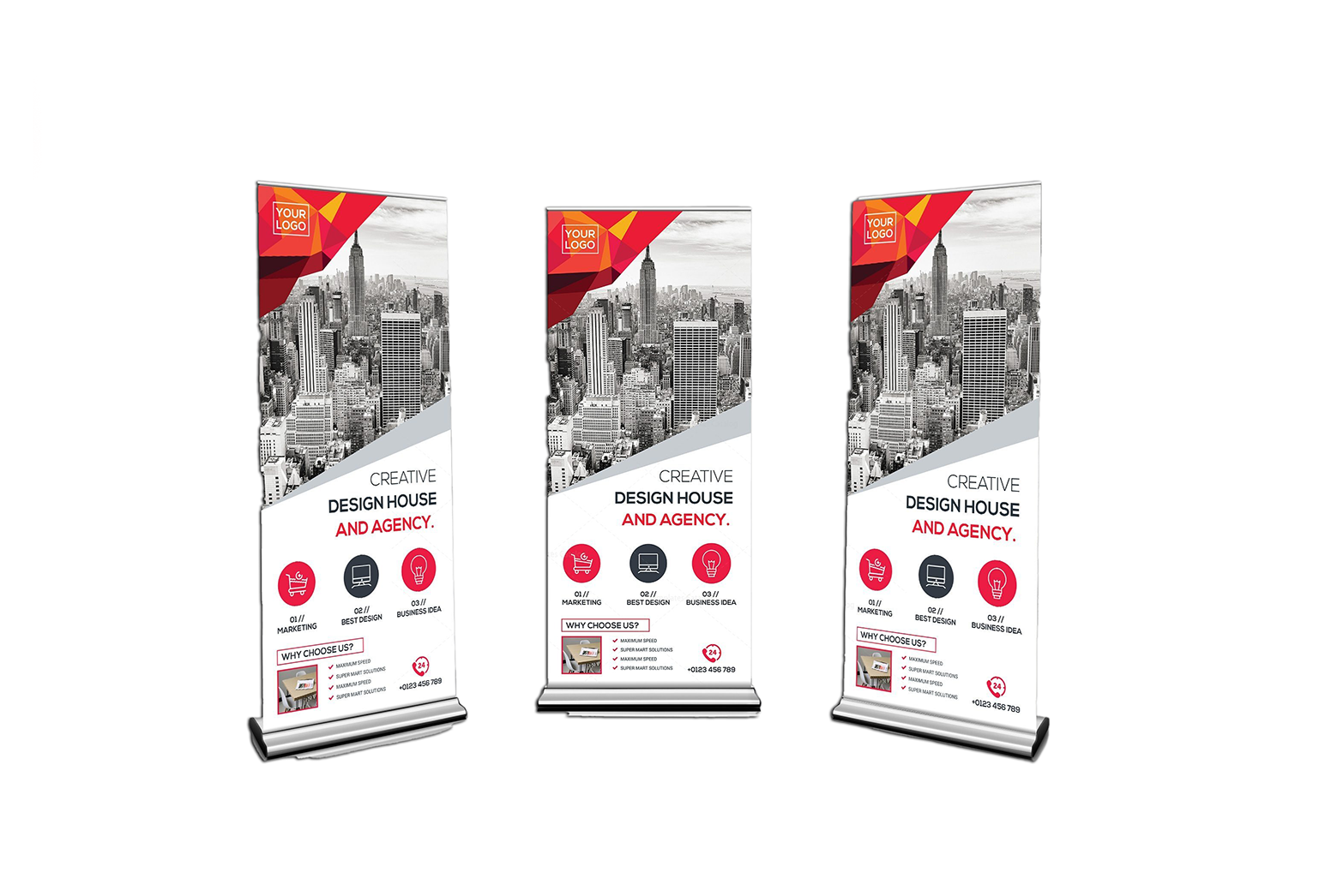 promotional roll up banner