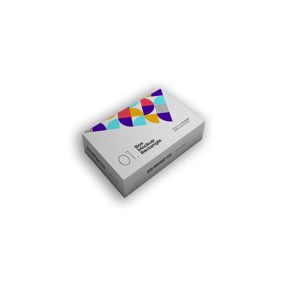 Rectangular box printing