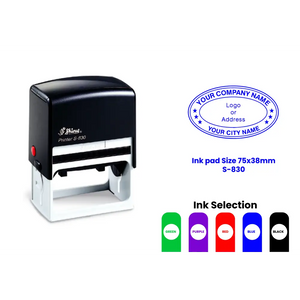 S-830 Self-Inking Rubber Stamp - Delivery all across UAE
