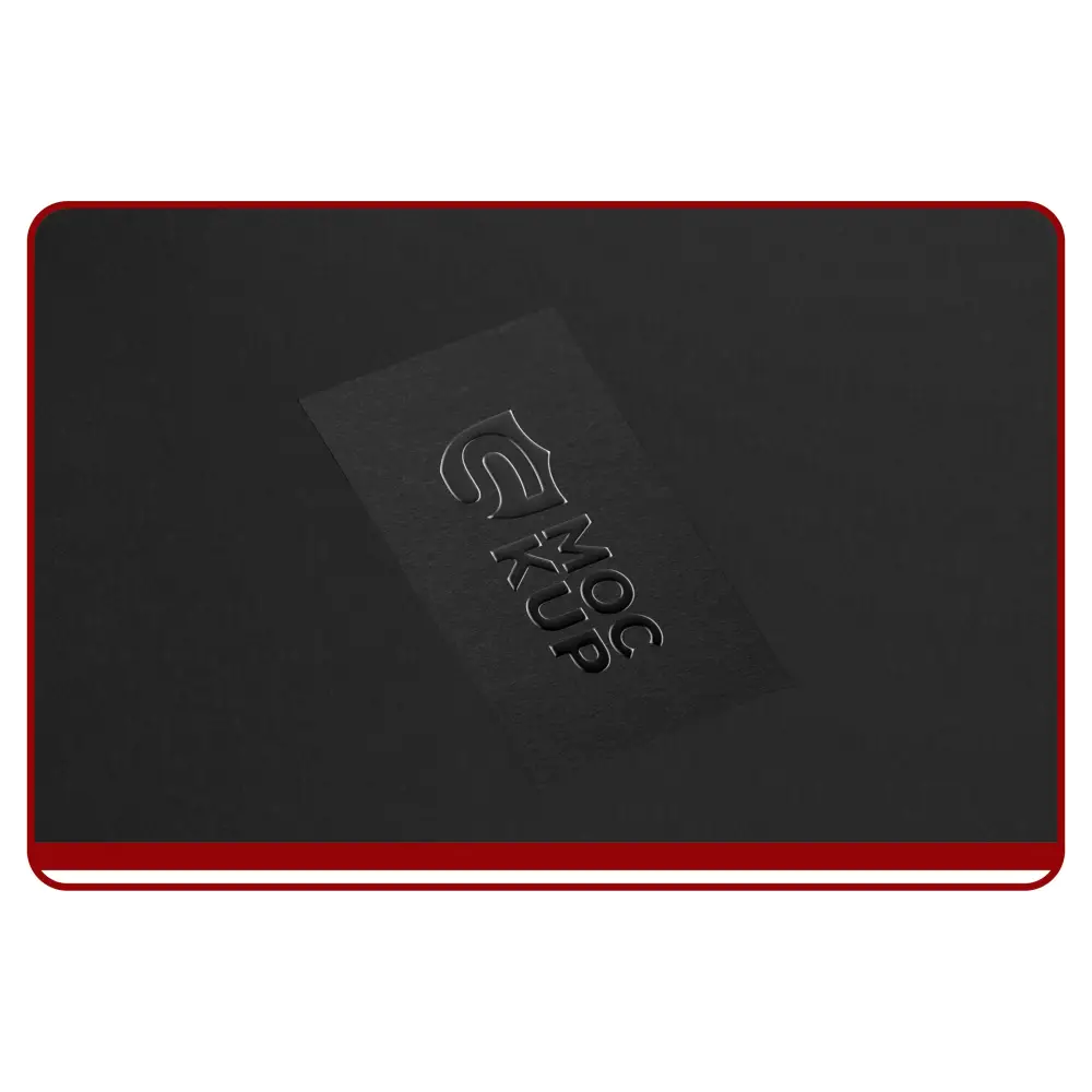 Double-sided Spot UV business card design with matte lamination and selective UV highlights – UAE business card printing