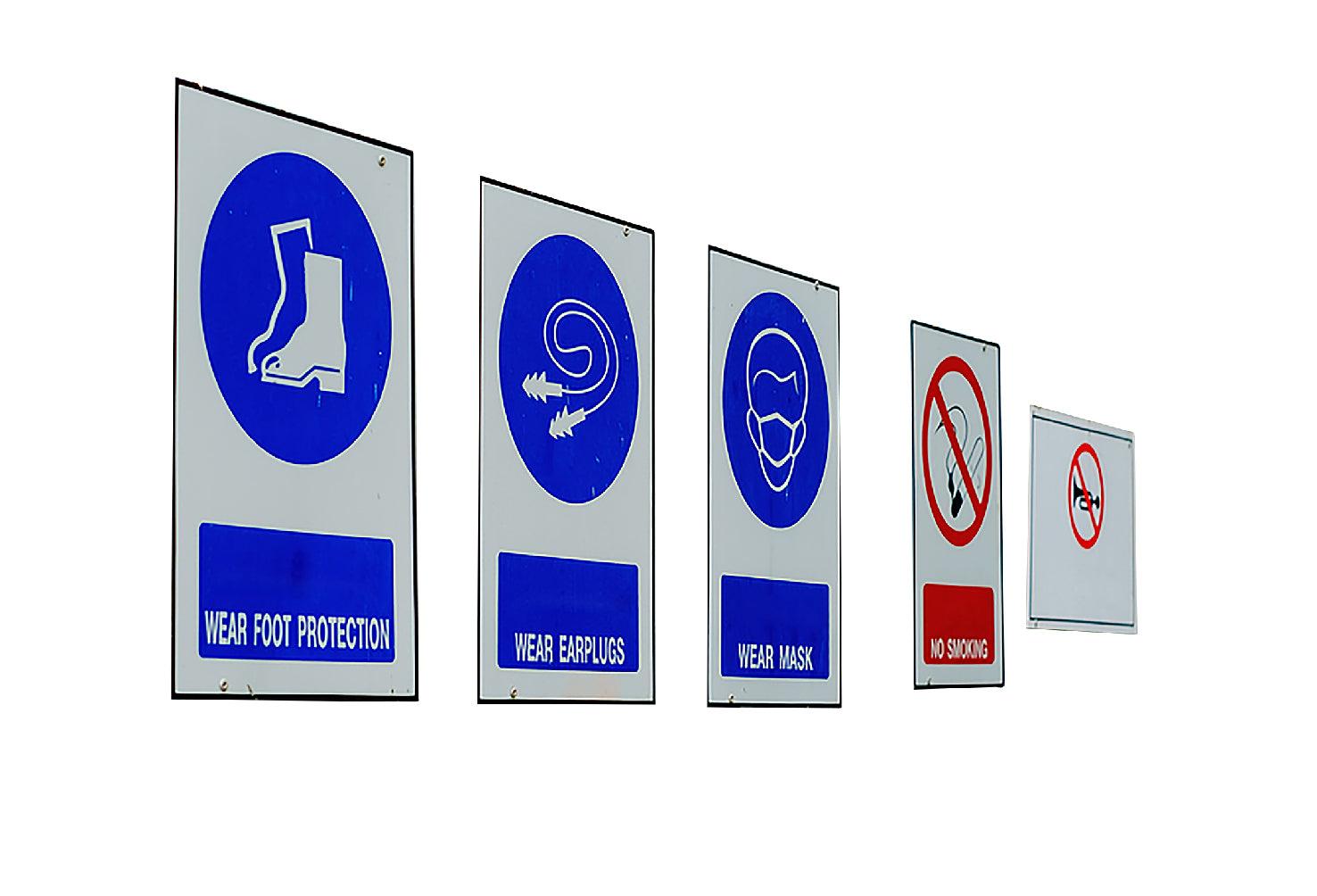 UV Printed Safety Signage