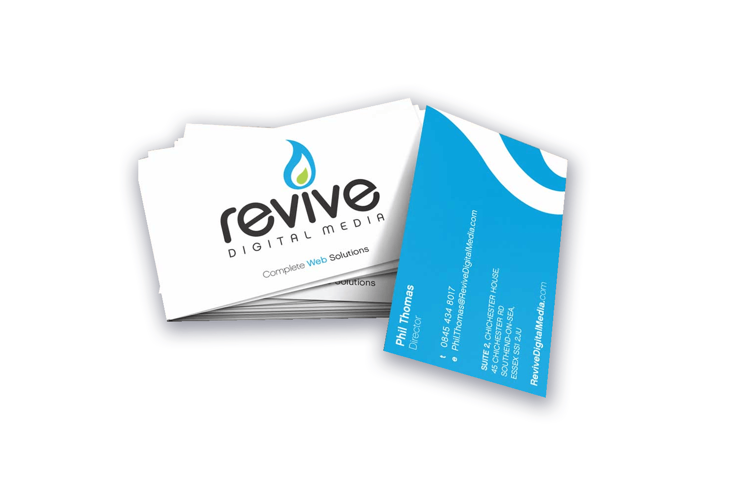 Velvet Laminated Business Card