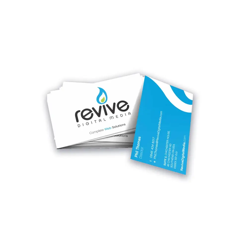 Velvet Laminated Business Card